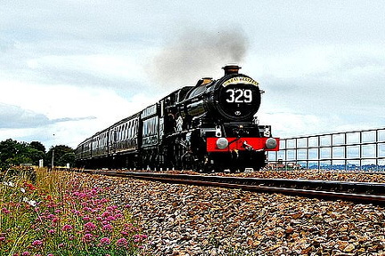 The Torbay Express at Cockwood